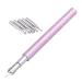 1 Set Nail Art Fountain Pen Brush with Replacement Accessories - Manicure Painting Pens & Nail Design Tools (Pink) - Buy Online on GoSupps.com