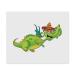 2 x 'Happy Dragon' Microfiber Lens/Eyeglass Cleaning Cloths (LC00020060)