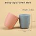 AULEGE Silicone Toddler Cup 2 Pack - BPA Free Drinking Training Cup for Babies 6 Months+ - 4 fl. oz Tiny Open Cup - Sage Ether - Buy Online on GoSupps.com
