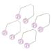 2 Pair Dimple Trainer for Face Cheeks Piercing Easy To Wear Improve Smile Dimple Maker Balls Tool (Purple)