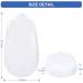 Buy Haofy Gel Heel Pillow for Heel Spur - 2 PCs Silicone Insoles for Plantar Fasciitis & Achilles Tendon Pain Relief | Comfortable Shoe Inserts - Buy Online on GoSupps.com