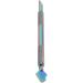 Cuticle Pusher Dual Sided Remover Cleaner Cuticle Pusher Edge Spoon Shaped Stainless Steel Manicure Nail Art Tool - Buy Online on GoSupps.com