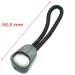 5pcs Zipper Pulls Cord Ends - Black Cord Lock Straps for Clothing Accessories | International Shipping - Buy Online on GoSupps.com