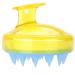 Shower Ridge Scalp Massage Brush | Silicone Head Massager for Hair Washing & Peeling | Yellow Care Device - Buy Online on GoSupps.com