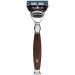 M HLE Sophist Series Shaving Set with Bowl - Silvertip Fibre & Gillette Compatible - Ironwood Luxury Razor - Buy Online on GoSupps.com