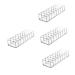 MAGICLULU 4pcs Box Makeup Storage Box Makeup Case Organizer Makeup Organzier Multifunction Bracket Acrylic