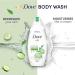 Do.vee Refreshing Body Wash - Cucumber & Green Tea Scent for All Skin Types | 250ml - Smooth Skin - Buy Online on GoSupps.com