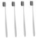 Homsfou 4 pieces of soft toothbrush travel toothbrush toothbrush travel toothbrush. Building -resistant toothbrush manual brush household cleaning brush pregnant woman pp 1 piece (1 Pack) white