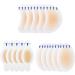 24 Pcs Blister Gel Guard Waterproof Plasters for Feet & Fingers - Invisible Blister Protector for Toes, Forefoot, Heel - Ski & Sport Bandages (3 * 5P) - Buy Online on GoSupps.com