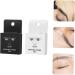 Hemoton 2pcs Ink Eyebrow Powder Stamp Kit Eyebrow Permanent Stencil Wire Ruler Eyebrow Line Simple - Buy Online on GoSupps.com
