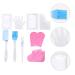 FOMIYES 1 Set Hand and Foot Care Set Spa Gel Socks Dry Skin Quick Heating Paraffin Bath Spa Wax Bath Mitt Gloves for Work Moisturizing Supplies Warmer Cotton Gloves (Foot Covers) Soothing Pink - Buy Online on GoSupps.com