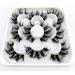 HBZGTLAD 5 Pairs 25mm 3D Mink Lashes - Custom Natural Faux Eyelashes Pack | Short Wholesale False Eyelashes (QZ-01) - International Shipping Available - Buy Online on GoSupps.com
