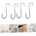 Alipis 2pcs Hook up Wreath Hanger Towel Rack Coat Hangers Clothes Hanging Hook Glass Door Coat Hook - Buy Online on GoSupps.com