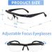 2024 Flex Focal Adjustable Glasses for Men & Women - Dial Vision Flex Focus - Black - Perfect for All international Shipping - Buy Online on GoSupps.com