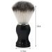 Premium 4-Piece Razor Holder & Brush Set for Men | Portable Shaving Tool for Beards & Mustaches - Black 4.3x13cm - Buy Online on GoSupps.com