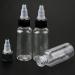 Buy ISUSSPack of 40 Transparent 30ml Refillable Squeeze Bottles - Empty Plastic Bottles with Black Screw Caps for Travel & DIY - International Shipping Available - Buy Online on GoSupps.com