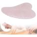 Verdant Touch Rose Quartz Gua Sha Tool - Stainless Steel Meridian Massage Device for Pain Relief | Portable Hand & Wrist Grip - Buy Online on GoSupps.com