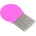 Long Teeth Flea Comb Closely Spaced Metal Pins Removes Fleas Flea Eggs and Debris from Your Pet s Coat - 35mm Long Metal Teeth are Great for Long Hair Areas on Dogs and Cats (Single Pack Pink) Single Pack Pink - Buy Online on GoSupps.com