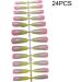 dijiusidy 24 Pieces Nails Full Cover Elegant Gradient Style Artificial Nail Tips Manicure Decoration Fingernail Accessory ch01 - Buy Online on GoSupps.com