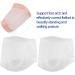 2 Pairs Soft Silicone Gel Arch Support Braces for Plantar Fasciitis - Pain Relief Cushions for Weak Feet - Buy Online on GoSupps.com