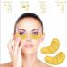YiYLunneo Gold Collagen Crystal Eye Mask - 1 pair Wrinkle Patches for Moisturizing and Nourishing Aging Eyes Care - Buy Online on GoSupps.com
