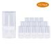 15PCS 15ml Clear Empty Plastic Deodorant Containers 0.5 Oz New Empty Oval Lip Balm Tubes Containers for Lipstick Crayon Chapstick DIY Make Your Own Deodorant Cream Lotion Bar 15 Pcs Clear - Buy Online on GoSupps.com