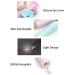 NATUDOCO Adjustable Vibration Eye Massager - Alleviate Eye Fatigue with Electrical Eye Ring - Pink Eye Relaxer for Tired Eyes - Buy Online on GoSupps.com