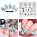 KADS Cute Nail Stamping Plate | DIY Nail Art Template & Manicure Tools - International Shipping Available - Buy Online on GoSupps.com
