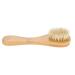 Portable Facial Cleansing Brush | Wooden Handle Exfoliating & Massaging Brush for Deep Skin Cleansing - Buy Online on GoSupps.com