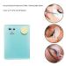 Sisiter 2-in-1 Acrylic Eyelash Extension Pallet + Round Jade Stone Set - Blue | Lash Tray Gasket for Eyelash Grafting Tool Pad - Buy Online on GoSupps.com