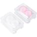 Buy Healvian Cute Mini Contact Lens Containers - 4-Piece Set with Mirror & Holder | Japanese Style Cleaning Case - Buy Online on GoSupps.com