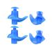 Garneck Sleeping Earplugs Ear Plugs Ear Plugs Silicone Swimming Earplugs Silicone Earplugs Diving Earplugs Pool Accessories Nose Clip Set Blue Mute 5 Pairs