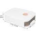GRIRIW Box Refrigerator Egg Carton Plastic Drawers Containers with Lids Fridge Egg Storage Cases Egg Plate - Buy Online on GoSupps.com