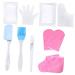 Hydratants pour Soins des Mains et Accessoires Spa pour Bain de Paraffine Unique R utilisable Couleur Al atoire 17.5x6cm Rose