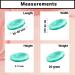 Opalite Crystal Worry Thumb Stone - Natural Healing for Calming Meditation, Reiki, and Stress Relief - Amazonite - Buy Online on GoSupps.com