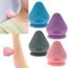 BLBTEDUAMDE Silicone Massage Cone - Yoga Massager for Lumbar Back & Foot Relief | Solid Adsorption Ball - Purple TPE - Buy Online on GoSupps.com