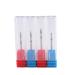 BEST DEAL! MZCMSL Flame Cuticle Drill Bit Set - Russian Manicure Diamond Nail Drill Bit 3/32 Electric Cuticle Remover Bit (4pcs) - Buy Online on GoSupps.com