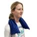 Weighted Sensory Neck Wrap to Calm Provide proprioceptive Input Reduce Anxiety and Help relive Stress. Helps Those with Autism PTSD Anxiety and Aspergers - Blue