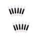 Didiseaon 100 Pcs Sponges Eye Cream Brush Foam Women Eyeshadow Brush Travel Kit Smudge Brush Make up Women's