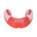 Verdant Touch Basketball Mouthguard Sports Mouthguard Soccer Shock Mouthguard for Adults EVA Athletic Mouthguard Red and White