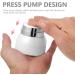 CLISPEED Cream Pressing Sub Container Cream Holder Press-type Container Leak-proof Cream Jars Acrylic Bottle for Cream Acrylic Acid Sample Travel Lotion - Buy Online on GoSupps.com