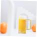 Ciieeo Water Cup Water Glasses Glass Cups Cutting Board Template Clear Cups Milk Container Portable Straw Yellow 13X6X6CM - Buy Online on GoSupps.com