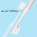 SUICRA Soft Manual Toothbrush - Superfine Round Brush for Deep Cleaning Tartar - Original Pink Color - Buy Online on GoSupps.com