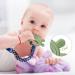Aolso Silicone Bite Ring for Babies - BPA-Free Five Finger Teething Toy with Anti-Lost Rope - Ideal Dental Aid for 3 Months + - Green - Buy Online on GoSupps.com
