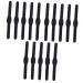Minkissy 15 pth hook to hang up the mask hike children clothes bar mask extension hook ear mask hooks The ordinary face mask hiking mouth protection travel glasses 19.9x1.2cmx3pcs
