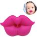 XJKLBYQ Funny Baby Pacifier - Silicone Lips Soother Perfect Gift for Boys & Girls | Rose Red - Buy Online on GoSupps.com
