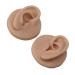 Silicone Ear Model for Display and Acupuncture Practice - Deep Skin Color - Buy Online on GoSupps.com