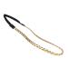 JUSTFOX - Beautiful braided hairband in gold