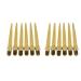 12pcs Salon Hairdressing Cutting Hairpins - Golden Styling Clips for Dyeing & Hairdressers - Buy Online on GoSupps.com