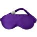 Yunchi 100% Silk Sleep Mask for Men & Women | Comfort Bio Satin Eye Mask | 19 Momme Pure Mulberry - Fantasy Violet - Buy Online on GoSupps.com